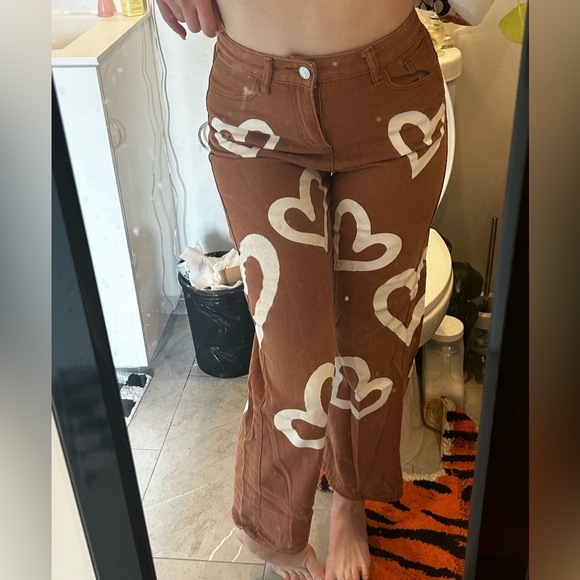 Spray paint Heart Jeans brown - Picture 5 of 5